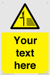 Custom Deep Water Sign